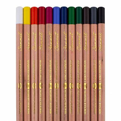 Набор пастельных карандашей Сонет, 12 цветов