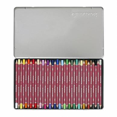 Набор цветных карандашей KARMINA, 36 цветов (металлическая коробка)