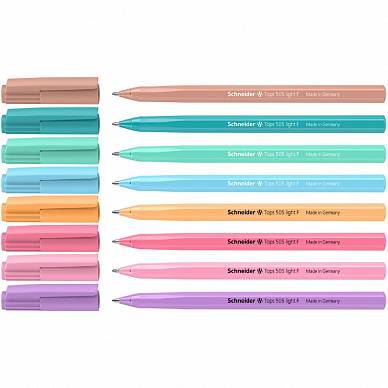 Ручка шариковая Schneider 505F PASTEL, 0,8мм (корпус пстель ассорти/синий)