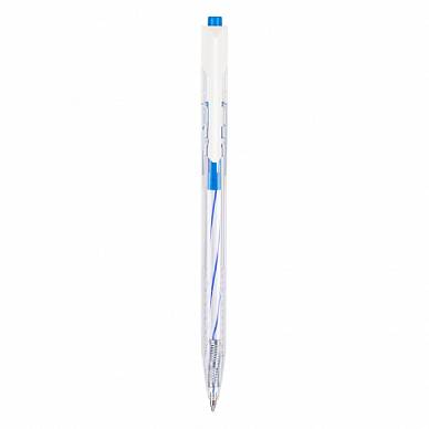 Ручка шариковая автоматическая DELI Arrow Q24-BL, 0,7мм (синяя)