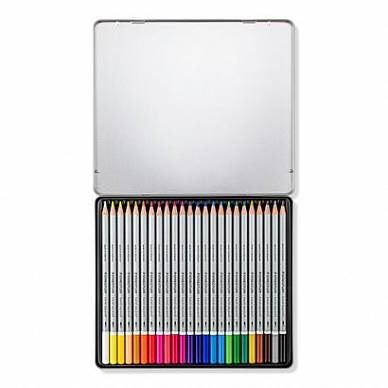 Набор акварельных карандашей STAEDTLER (24 цвета в металлической коробке)