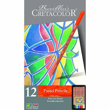 Набор пастели в карандаше "Fine Art Pastel", 12 цветов, металлическая коробка