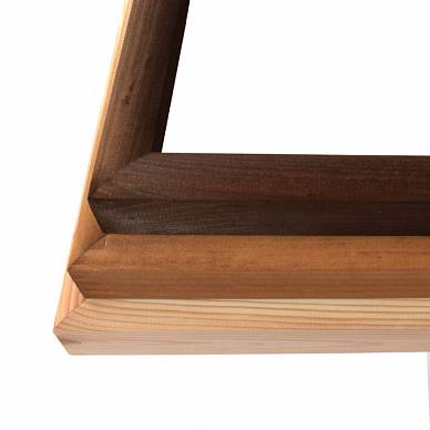 Рамка деревянная для холста 10х10 Д2534К/1824 (венге)
