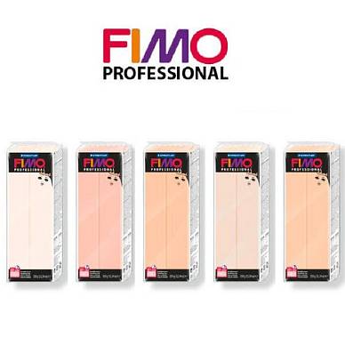 Полимерная глина Fimo Professional DOLL ART, 454 гр