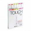 Фотографии продукта Набор маркеров Touch BRUSH 6 цветов (флуоресцентные цвета)