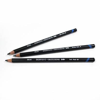 Карандаш чернографитный водорастворимый Sketching Pencils, "Derwent"