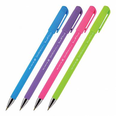 Ручка BrunoVisconti "SlimWrite. Special" шариковая 0.5 мм, 4 цвета корпуса (цвет чернил: синий)