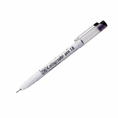 Ручка капиллярная для каллиграфии "ZIG CALLIGRAPHY PEN", перо 1мм