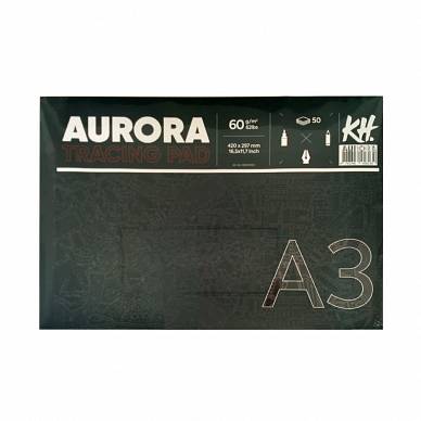 Альбом-склейка калька Aurora, А3, 60 г/м2, 50 листов