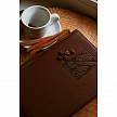 Фотографии продукта Ежедневник А5 Suvig коричневый с золочением / Мягкая крышка, мировая архитектура