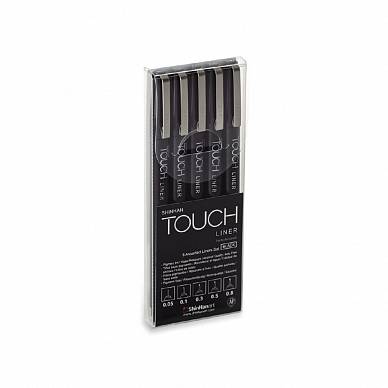 Набор маркеров Touch Liner 5 шт (Black 0.05мм-0.8мм)-2