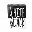 Фотографии продукта Скетчбук White Black (черные и белые листы)