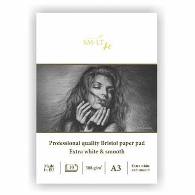 Альбом SMLT PROFESSIONAL BRISTOL PAD (A3, 10л, 308г/м, склейка)