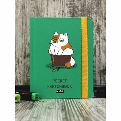 My Art. Pocket скетчбук. Кот, А6