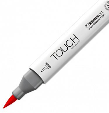 Набор маркеров Touch BRUSH 6 цветов (древесные тона)