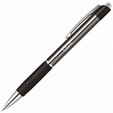 Ручка автоматическая UNIMAX QUARTZ Classic, 0.7мм, графитовый корпус (цвет чернил: синий)