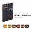 Фотографии продукта Набор маркеров Touch TWIN 6 цветов (древесные цвета)