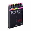 Фотографии продукта Набор маркеров Touch TWIN 6 цветов (флуоресцентные цвета)