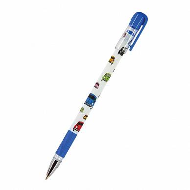 Ручка BrunoVisconti "MagicWrite. Яркие машинки" шариковая 0.5 мм (цвет чернил: синий)