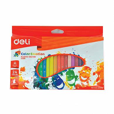Карандаши цветные трехгранные "Color emotions" 24 цветов