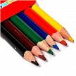Фотографии продукта Набор трехгранных цветных карандашей "Цветик" (6 цветов)
