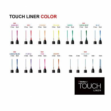 Набор маркеров Touch Liner 7 шт (Colors-0.1мм)
