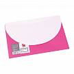Фотографии продукта Папка-конверт DELI рио на кнопке А4, розовая