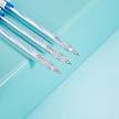 Фотографии продукта Ручка шариковая автоматическая DELI Arrow Q24-BL, 0,7мм (синяя)