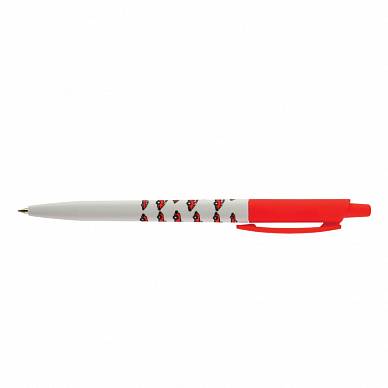 Ручка BrunoVisconti "HappyClick. Красные автомобили" шариковая, 0.5 мм (цвет чернил: синий)