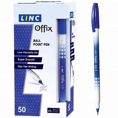 Ручка шариковая Linc Offix, 1,0мм (синий)