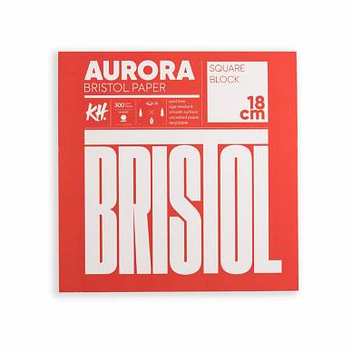 Альбом-склейка Bristol RAW Aurora, 18х18см, 300 г/м2, 20 листов