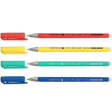 Ручка гелевая Lorex LX-BASE.BRIGHT Slim Soft, 0,5мм, синий