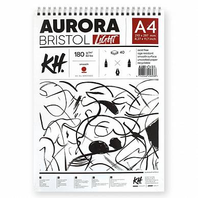 Альбом на спирали Bristol Aurora (портрет), A4, 180г/м2, 40 листов