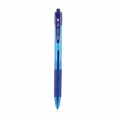 Ручка шариковая автоматическая DELI 0,7 мм, черная Q00720