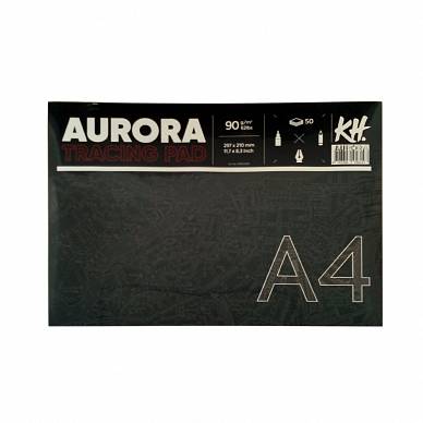 Альбом-склейка калька Aurora, А4, 90 г/м2, 50 листов