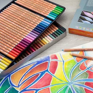 Набор пастели в карандаше "Fine Art Pastel", 36 цветов, металлическая коробка